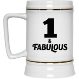 1st Birthday 1 & Fabulous - Beer Stein