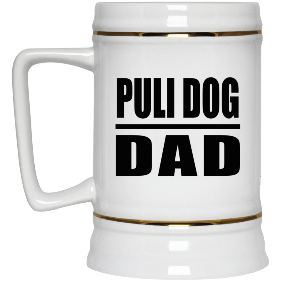 Puli Dog Dad - Beer Stein