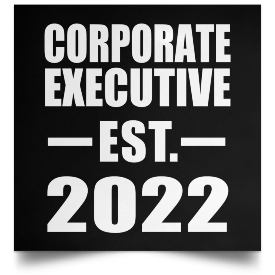 Corporate Executive Established EST. 2022 - Poster Square