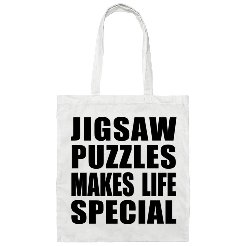 Jigsaw Puzzles Makes Life Special - Tote Bag White