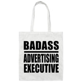 Badass Advertising Executive - Tote Bag White