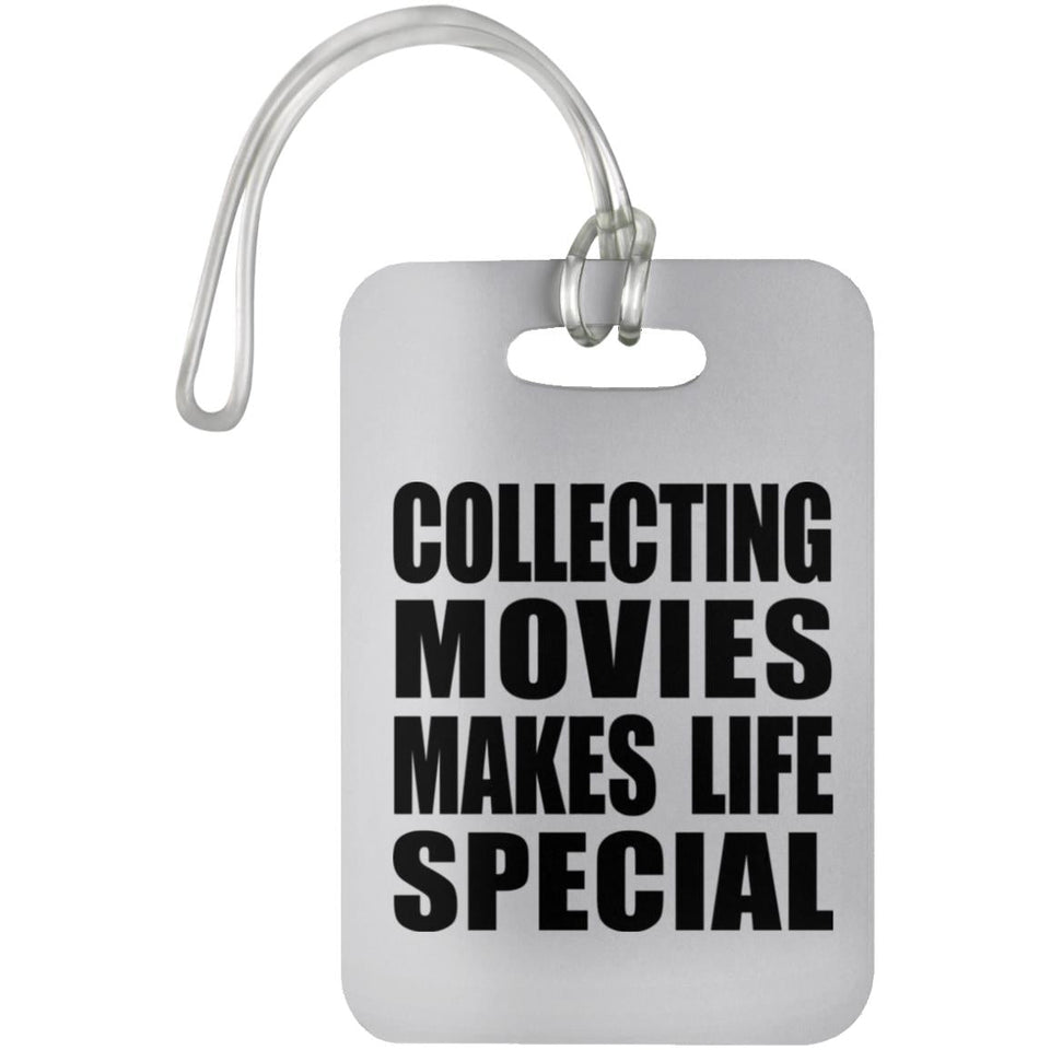 Collecting Movies Makes Life Special - Luggage Bag Tag