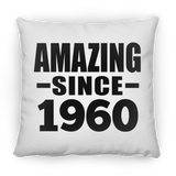 64th Birthday Amazing Since 1960 - Throw Pillow