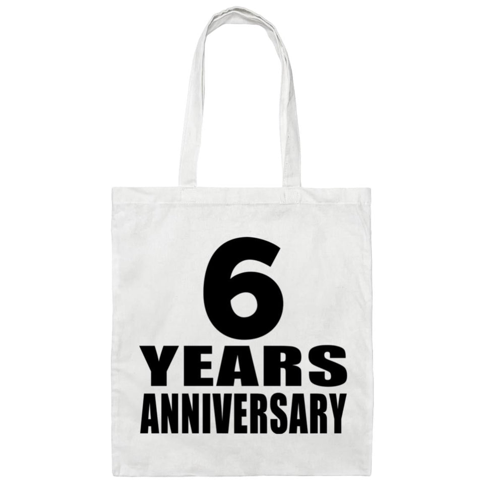 6th Anniversary 6 Years - Tote Bag White