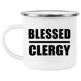 Blessed Clergy - 12oz Camping Mug