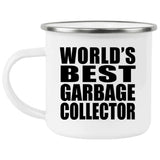 World's Best Garbage Collector - 12oz Camping Mug
