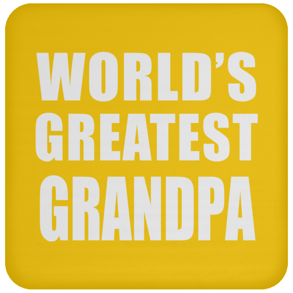 World's Greatest Grandpa - Drink Coaster
