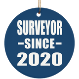 Surveyor Since 2020 - Circle Ornament