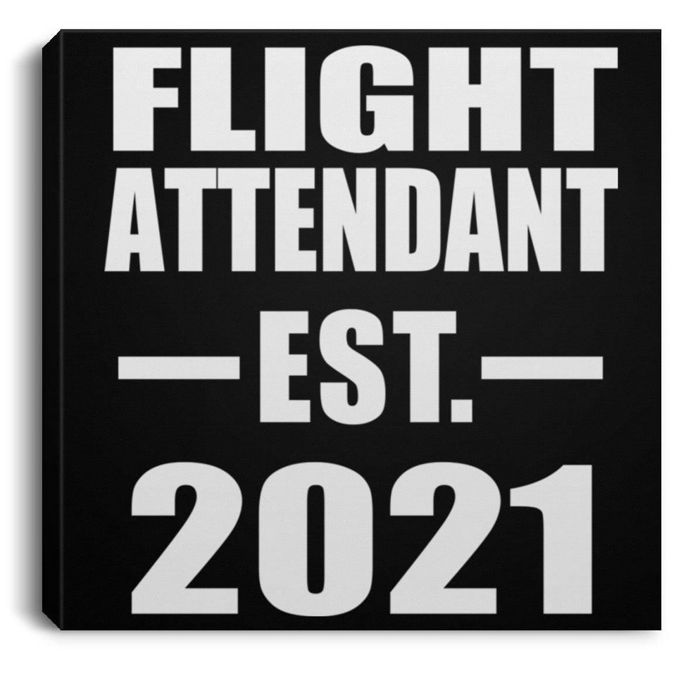 Flight Attendant Established EST. 2021 - Canvas Square