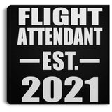 Flight Attendant Established EST. 2021 - Canvas Square