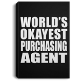World's Okayest Purchasing Agent - Canvas Portrait