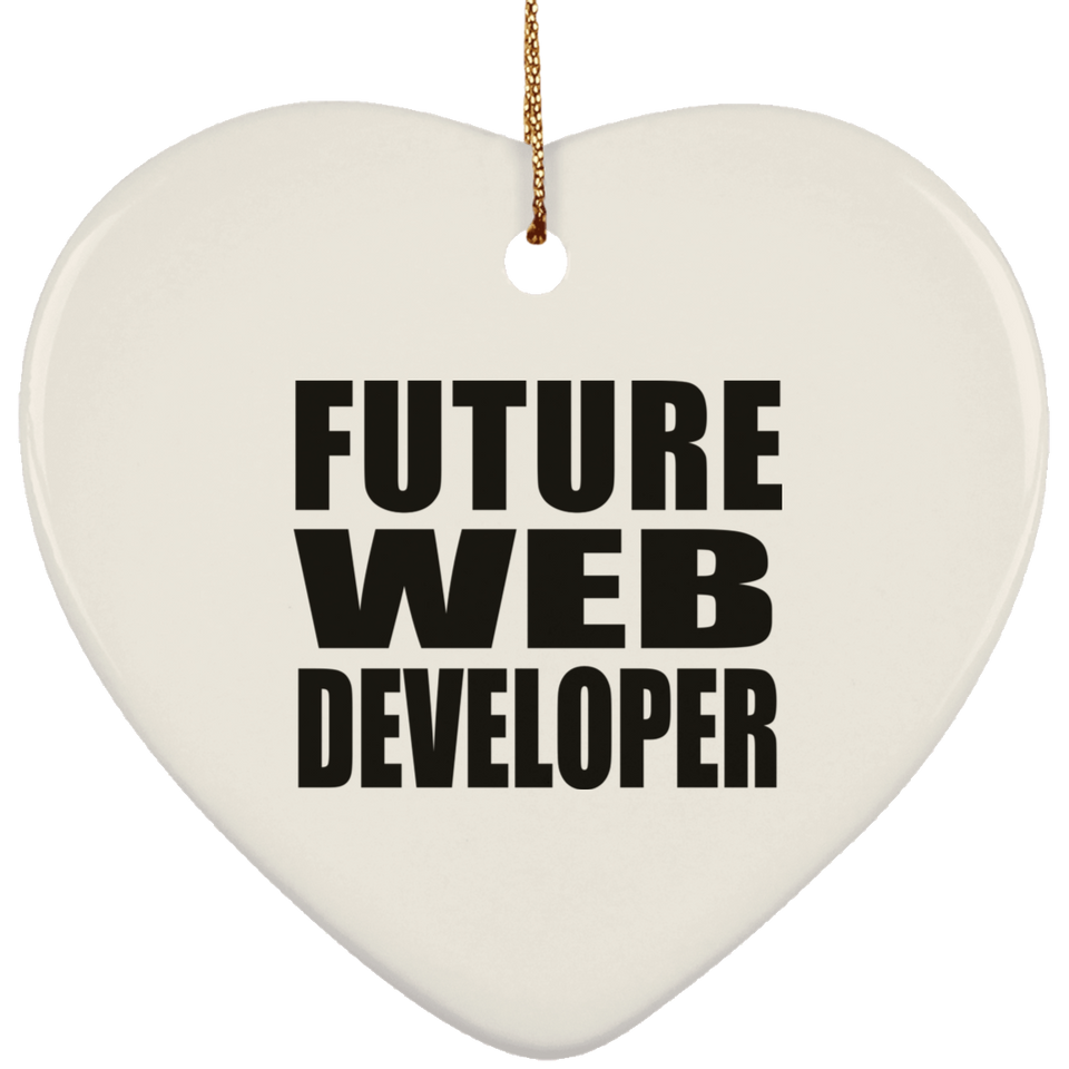 Future Web Developer - Heart Ornament