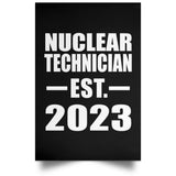 Nuclear Technician Established EST. 2023 - Poster Portrait