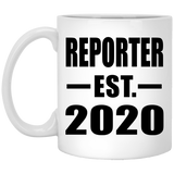 Reporter Established EST. 2020 - 11oz Coffee Mug