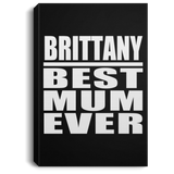 Brittany Best Mum Ever - Canvas Portrait