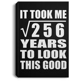 16th Birthday Took Square Root of 256 Years To Look Good - Canvas Portrait