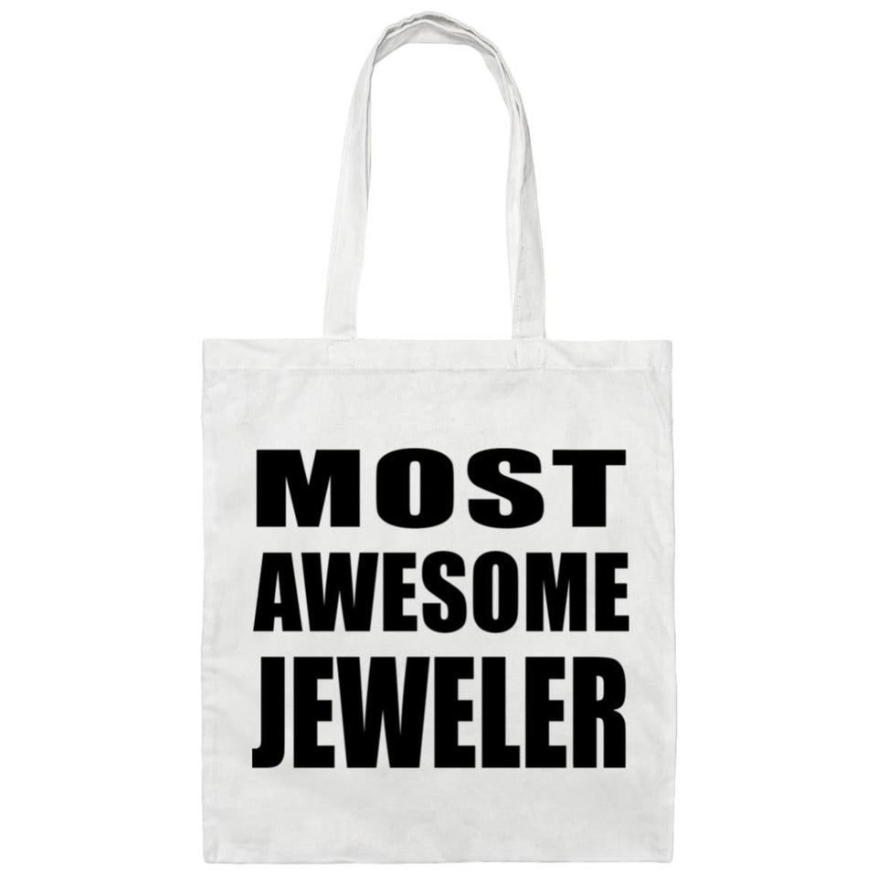 Most Awesome Jeweler - Tote Bag White