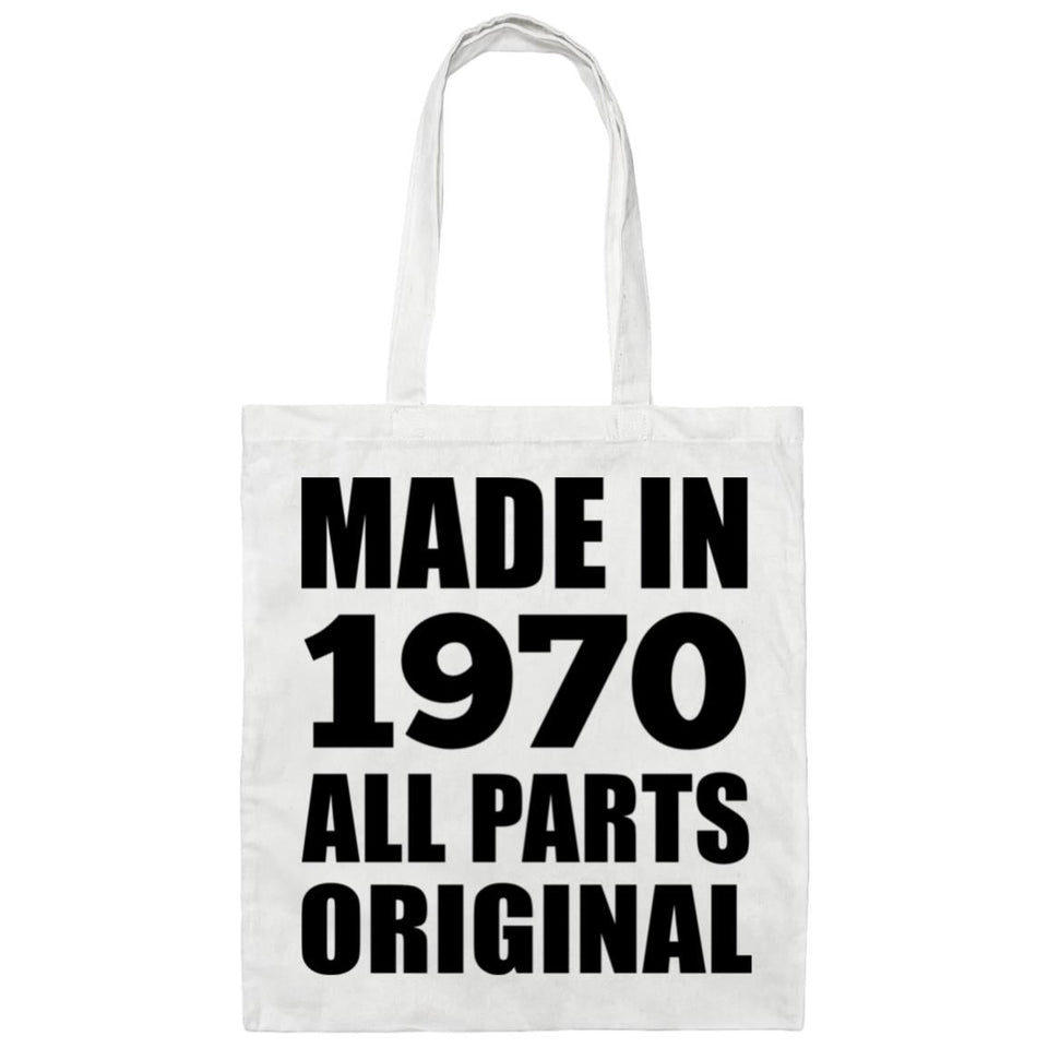 54th Birthday Made in 1970 All Parts Original - Tote Bag White