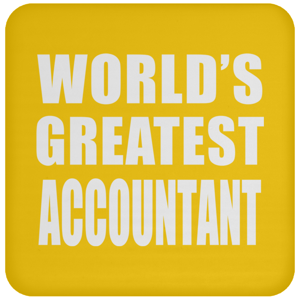 World's Greatest Accountant - Drink Coaster