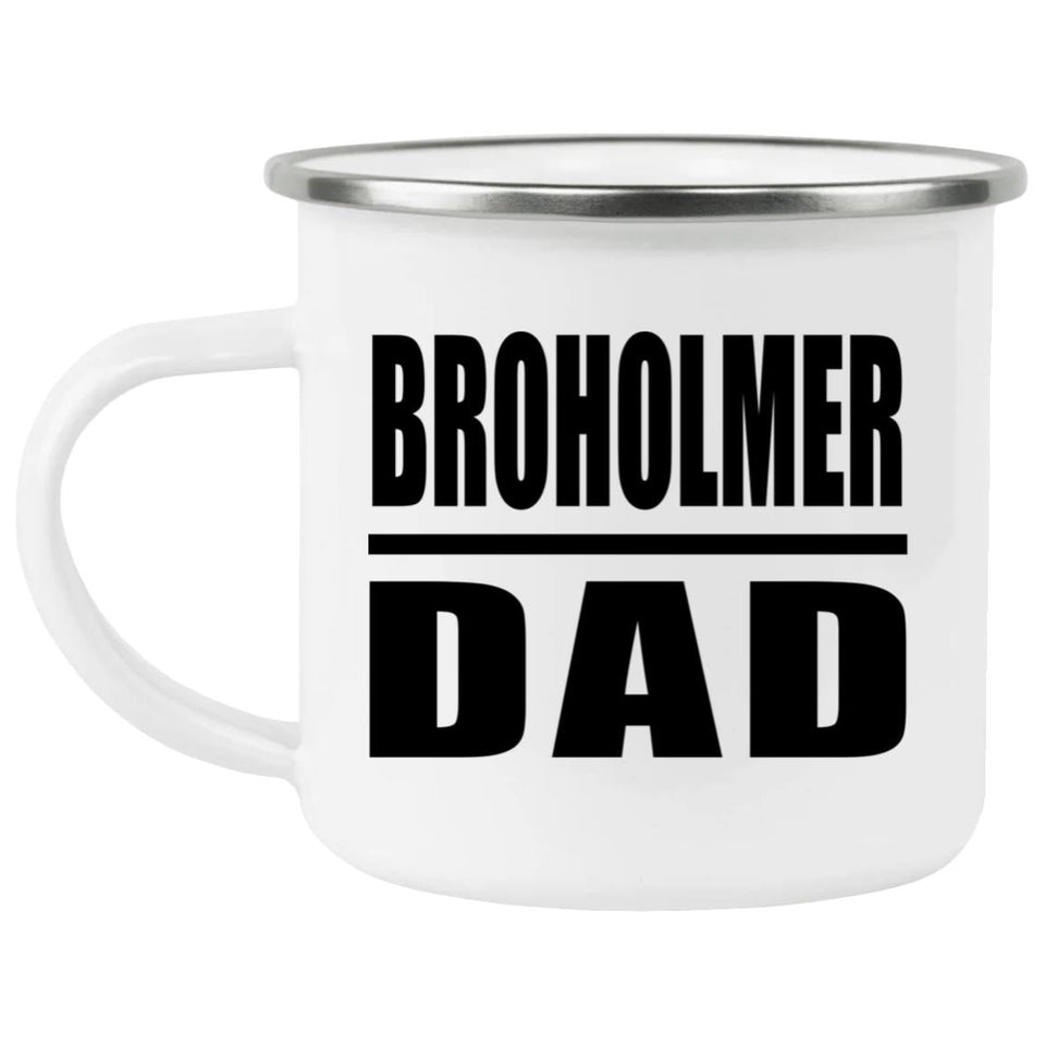 Broholmer Dad - 12oz Camping Mug
