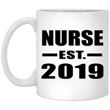 Nurse Established EST. 2019 - 11oz Coffee Mug
