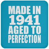 83rd Birthday Made In 1941 Aged to Perfection - Drink Coaster
