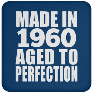 64th Birthday Made In 1960 Aged to Perfection - Drink Coaster