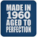 64th Birthday Made In 1960 Aged to Perfection - Drink Coaster