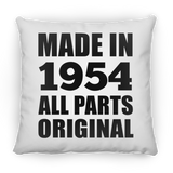 70th Birthday Made in 1954 All Parts Original - Throw Pillow