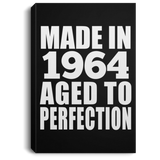 60th Birthday Made In 1964 Aged to Perfection - Canvas Portrait
