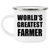 World's Greatest Farmer - 12oz Camping Mug