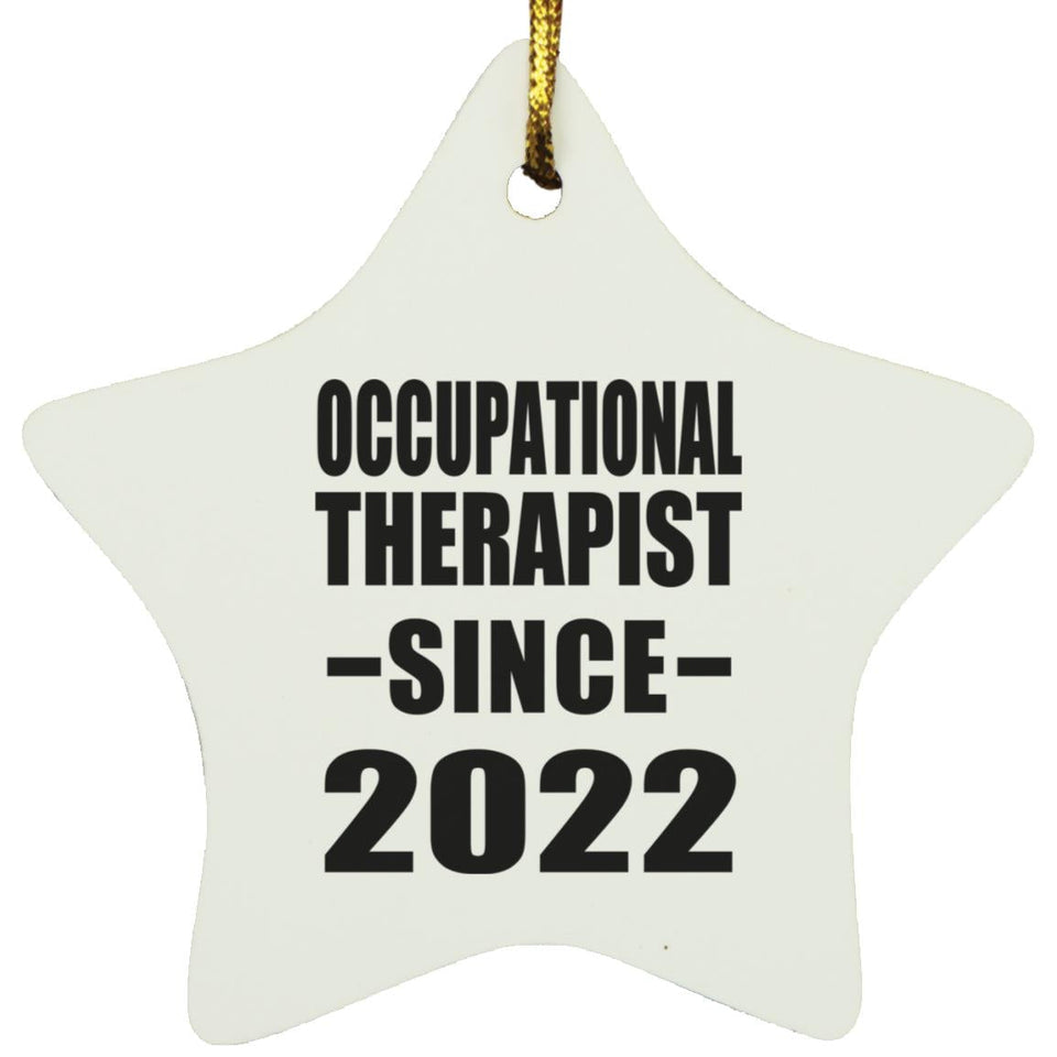 Occupational Therapist Since 2022 - Star Ornament