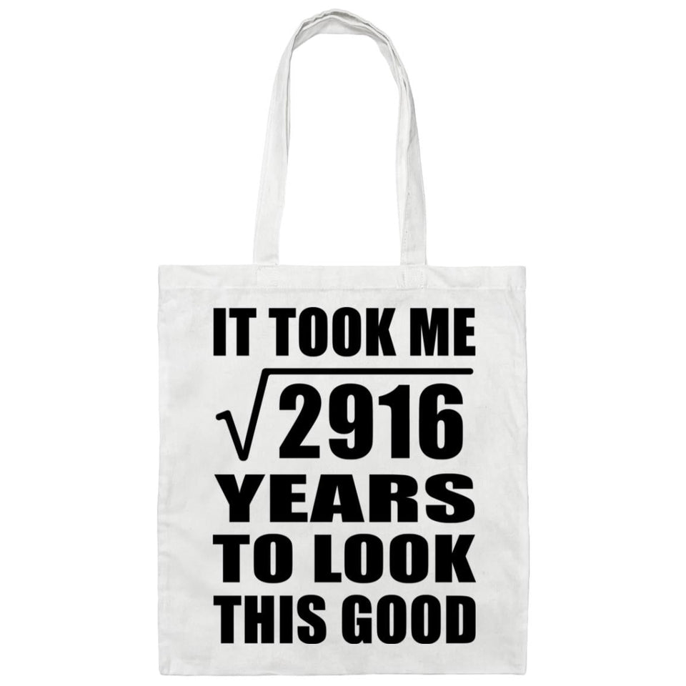 54th Birthday Took Square Root of 2916 Years To Look Good - Tote Bag White