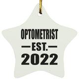 Optometrist Established EST. 2022 - Star Ornament