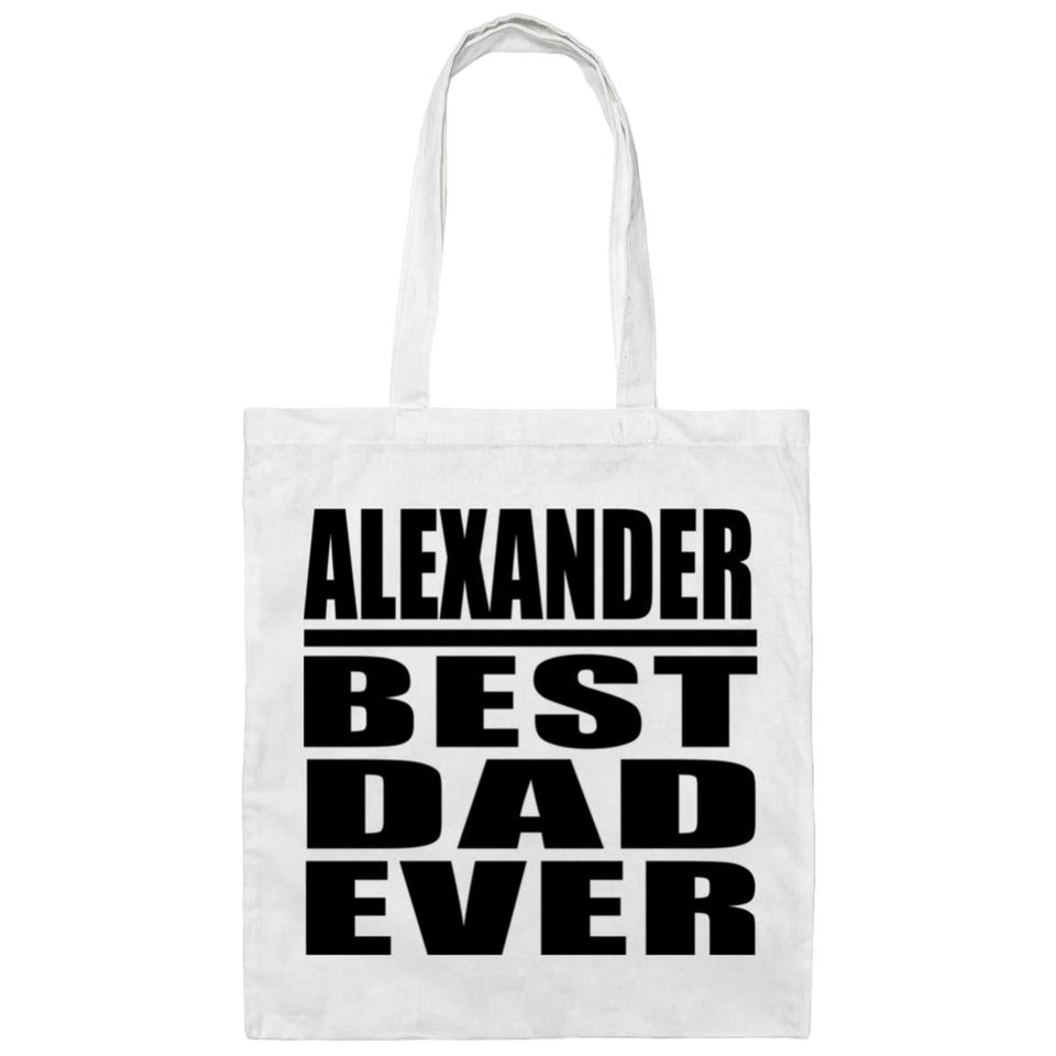 Alexander Best Dad Ever - Tote Bag White