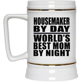 Housemaker By Day World's Best Mom By Night - Beer Stein