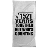 39th Anniversary Square Root of 1521 Years Who's Counting - Hand Towel
