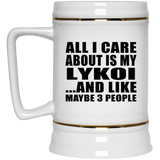 All I Care About Is My Lykoi - Beer Stein