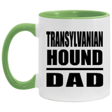 Transylvanian Hound Dad - 11oz Accent Mug Green