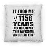 34th Birthday Took Square Root of 1156 Years To Awesome - Throw Pillow
