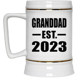 Granddad Established EST. 2023 - Beer Stein