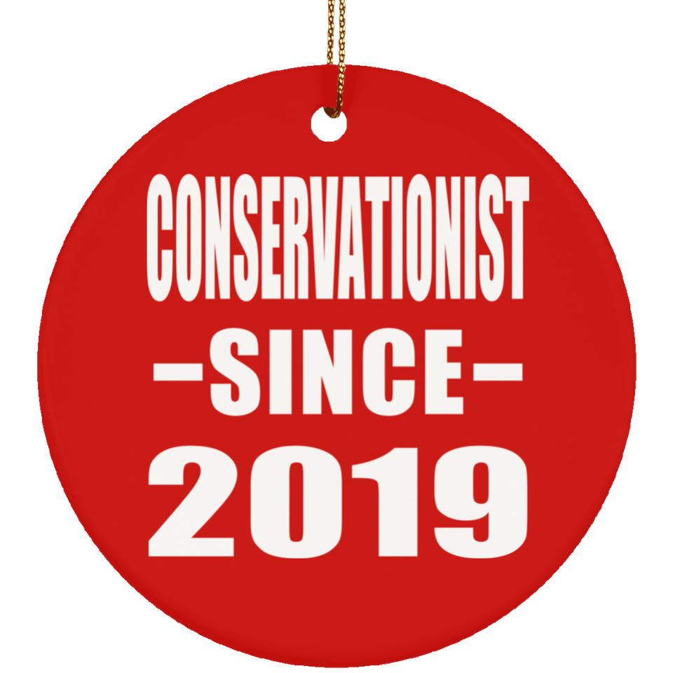 Conservationist Since 2019 - Circle Ornament