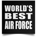 World's Best Air Force - Poster Square