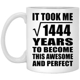 38th Birthday Took Square Root of 1444 Years To Awesome - 11oz Coffee Mug