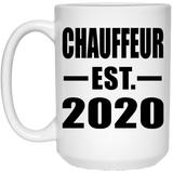 Chauffeur Established EST. 2020 - 15oz Coffee Mug