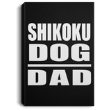 Shikoku Dog Dad - Canvas Portrait
