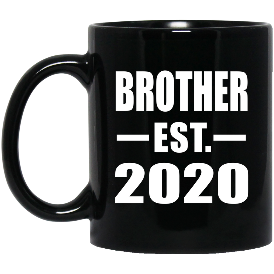 Brother Established EST. 2020 - 11oz Coffee Mug Black
