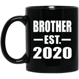Brother Established EST. 2020 - 11oz Coffee Mug Black