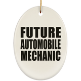 Future Automobile Mechanic - Oval Ornament