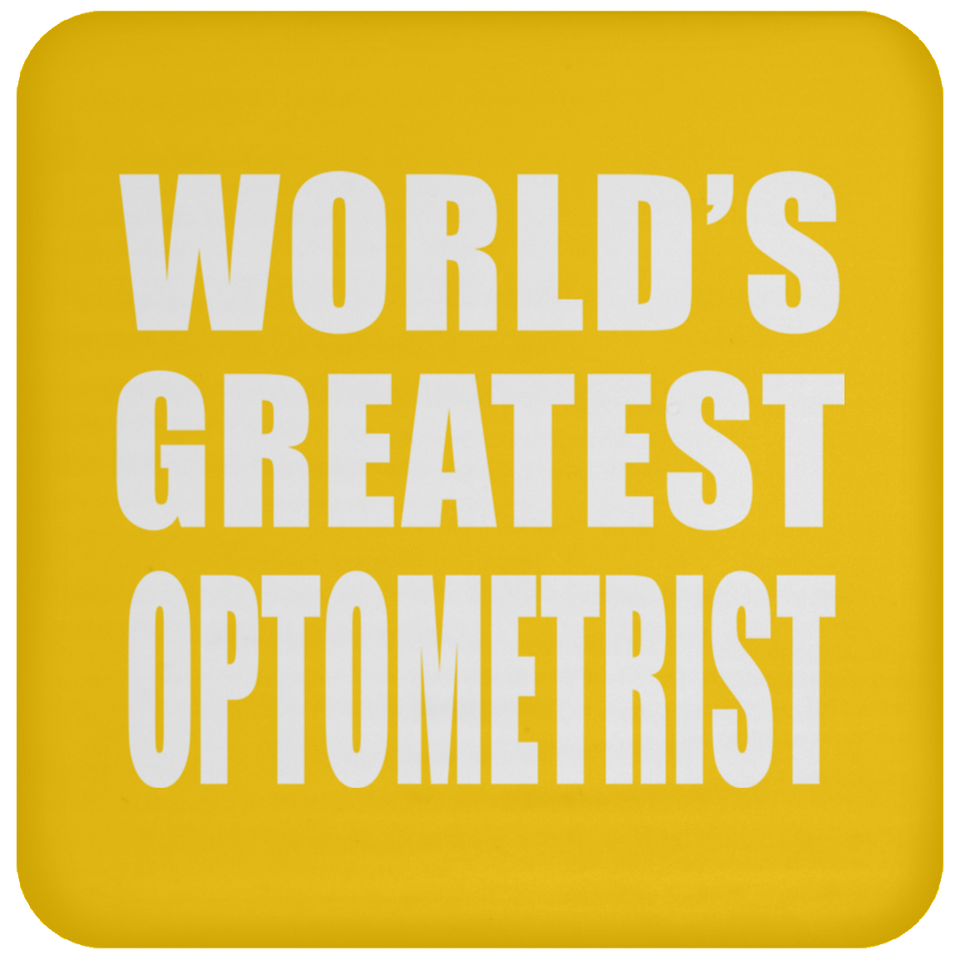 World's Greatest Optometrist - Drink Coaster